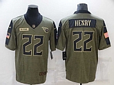 Nike Titans 22 Derrick Henry Olive 2021 Salute To Service Limited Jersey Dzhi,baseball caps,new era cap wholesale,wholesale hats